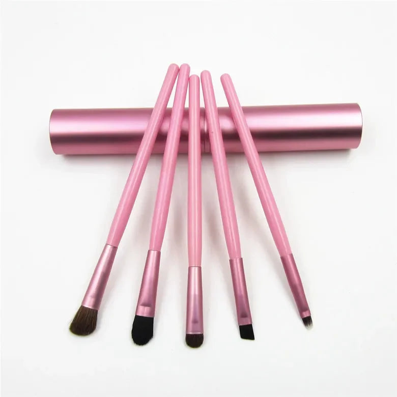 5pcs Portable Mini Eye Makeup Brushes Set
