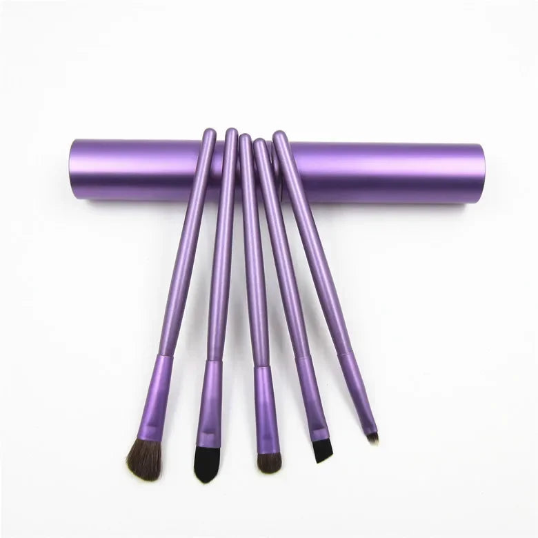 5pcs Portable Mini Eye Makeup Brushes Set