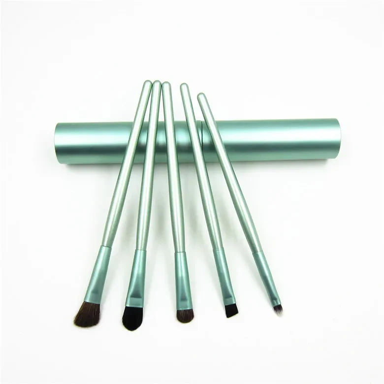 5pcs Portable Mini Eye Makeup Brushes Set