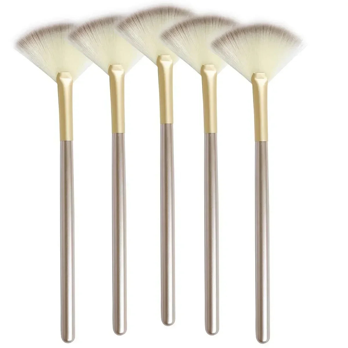 5pcs Soft Makeup Brushes Set with Wooden Handles