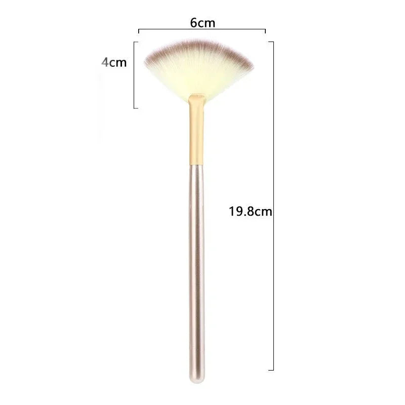 5pcs Soft Makeup Brushes Set with Wooden Handles