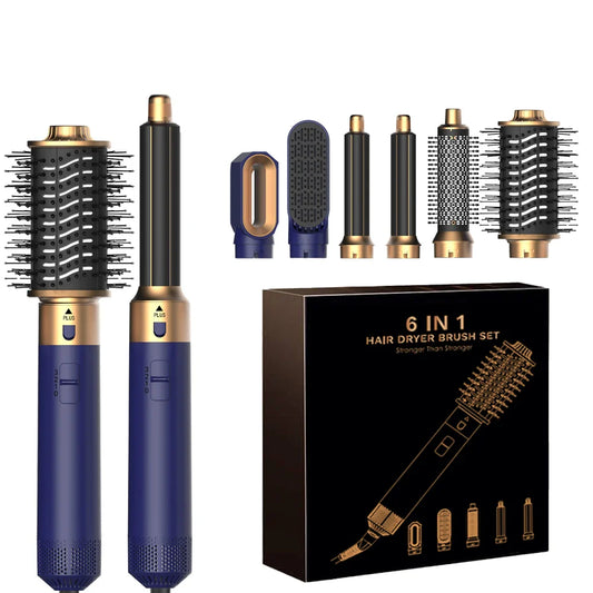 6 in 1 Hair Dryer Comb Brush