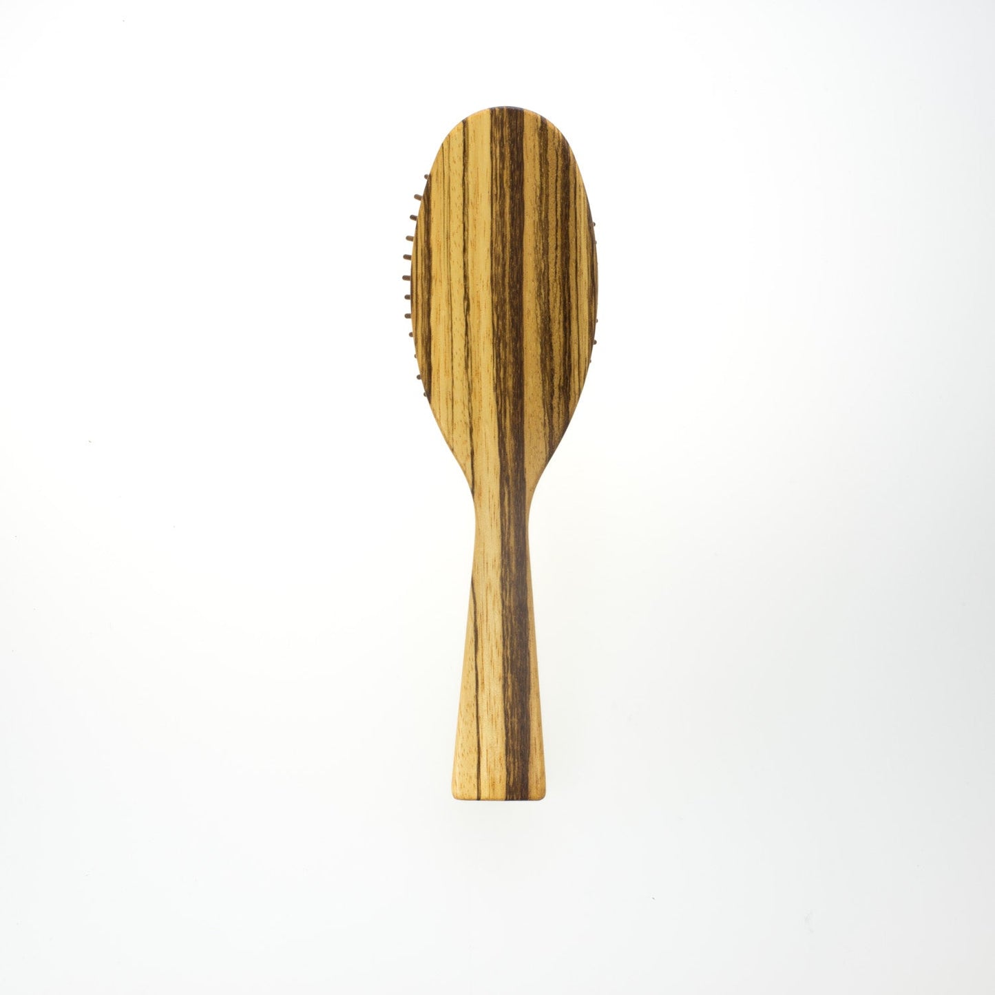 Zebrano Wood Nylon Pin Hair Brushes