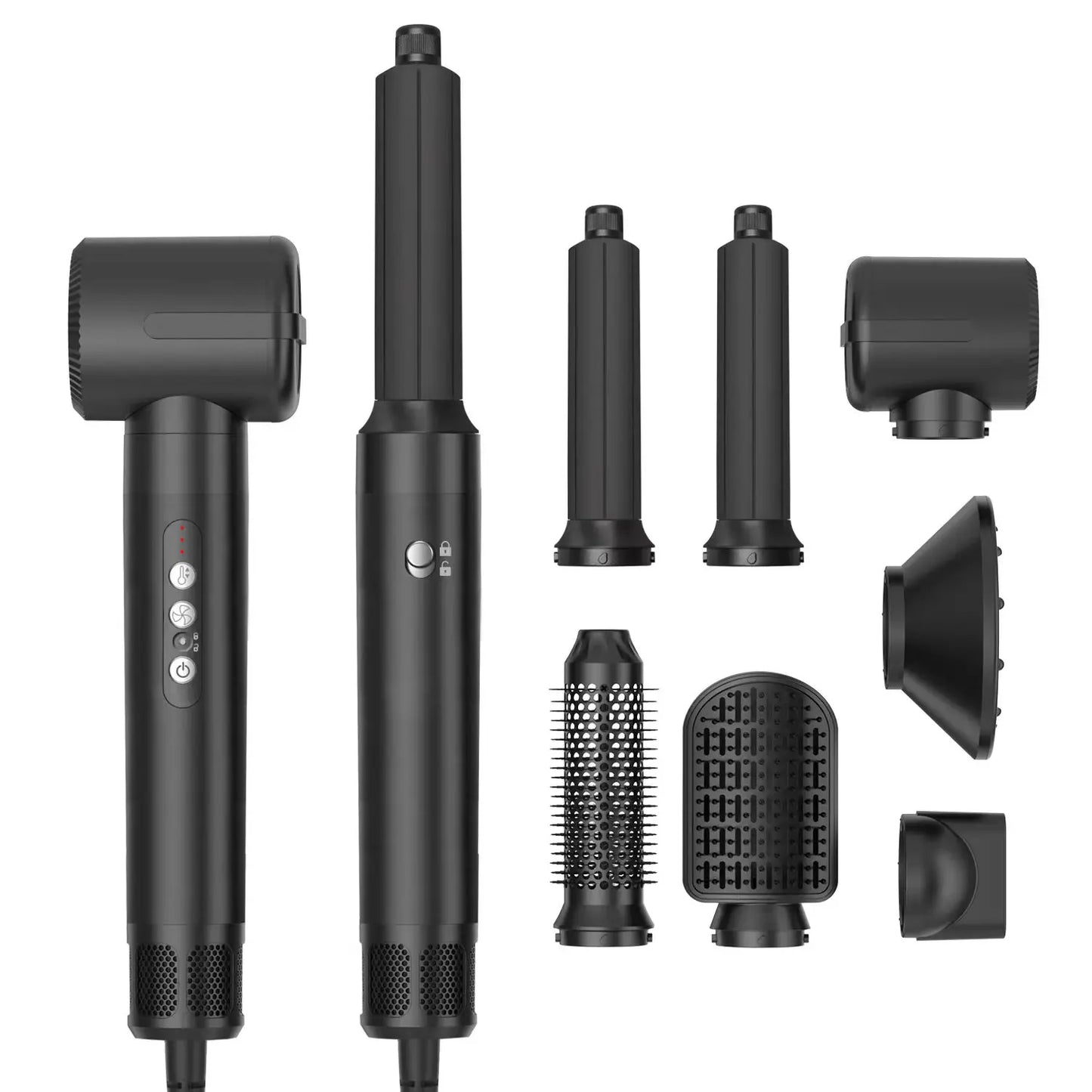 7 In 1 Hair Dryer Brush Brushless High Speed Hair Dryer