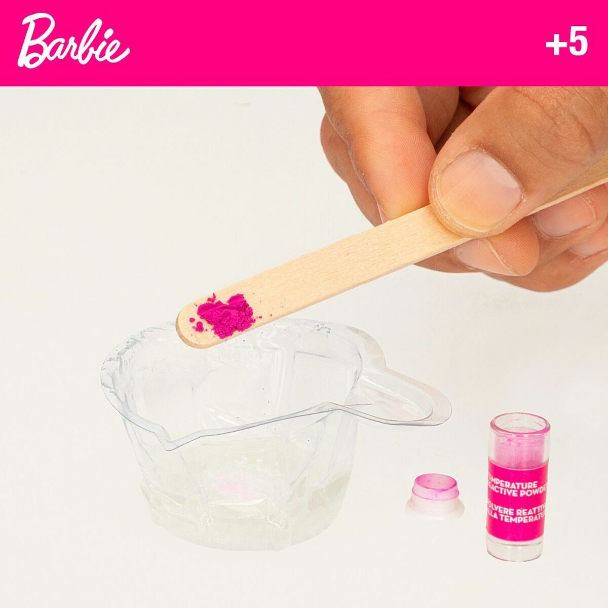 Make-up kit Lisciani Giochi Barbie 15 Pieces Lipstick