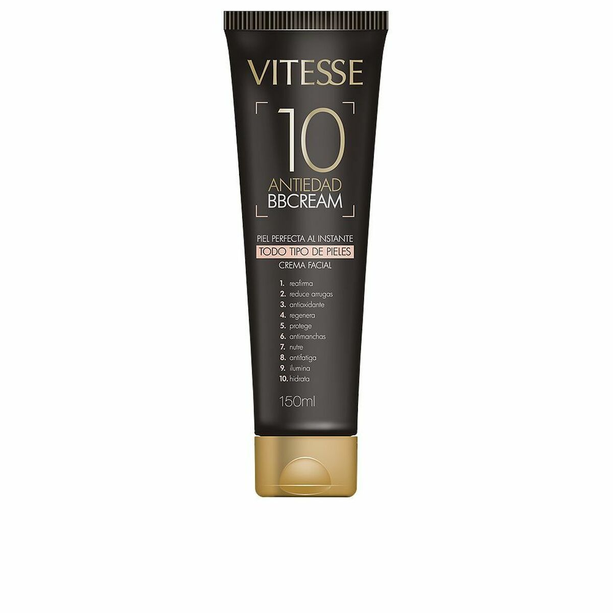 Hydrating Cream with Colour Vitesse Antiedad Bb Cream 150 ml Anti-ageing 10-in-1