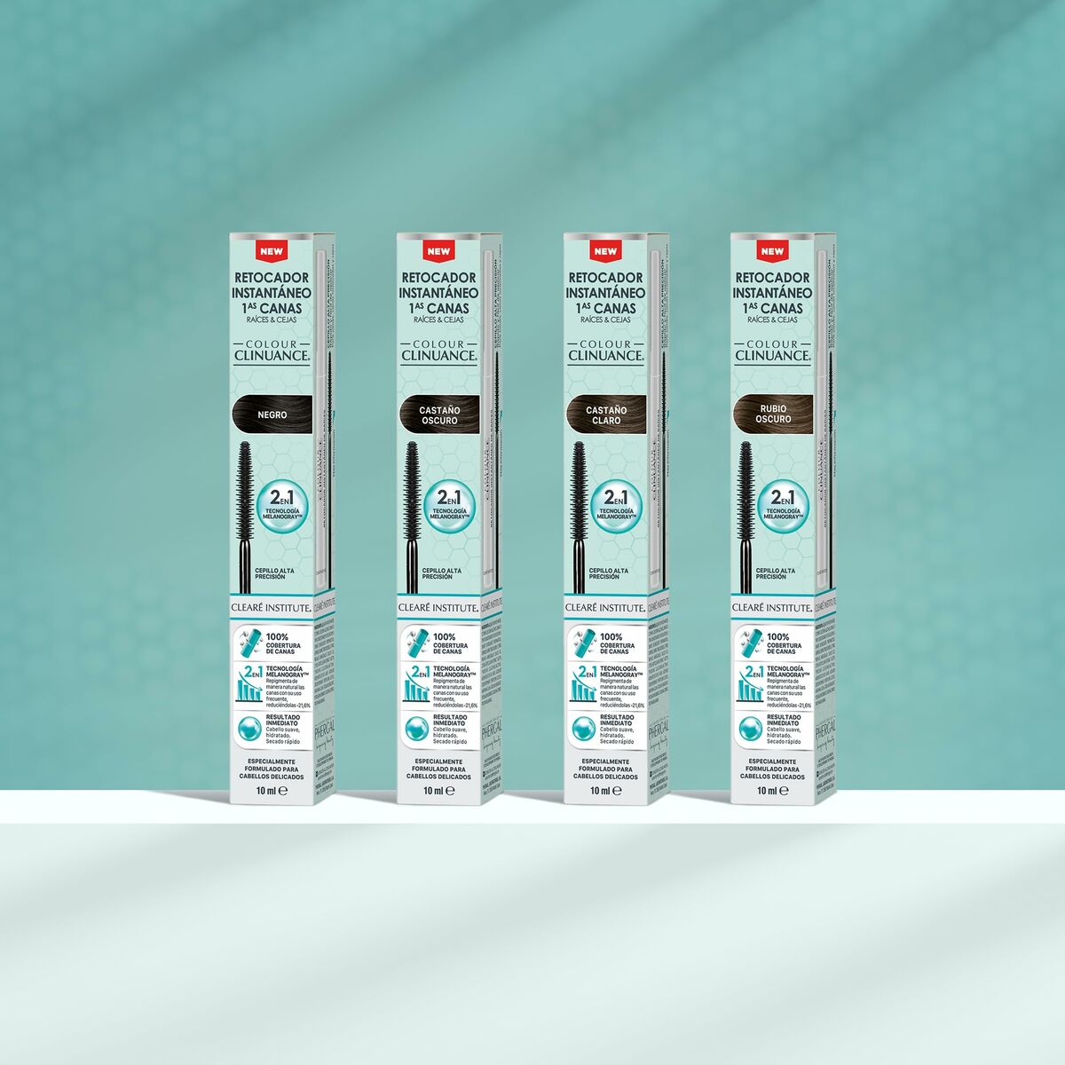 Eyebrow Tint Clearé Institute COLOUR CLINUANCE Dark Brown 10 ml