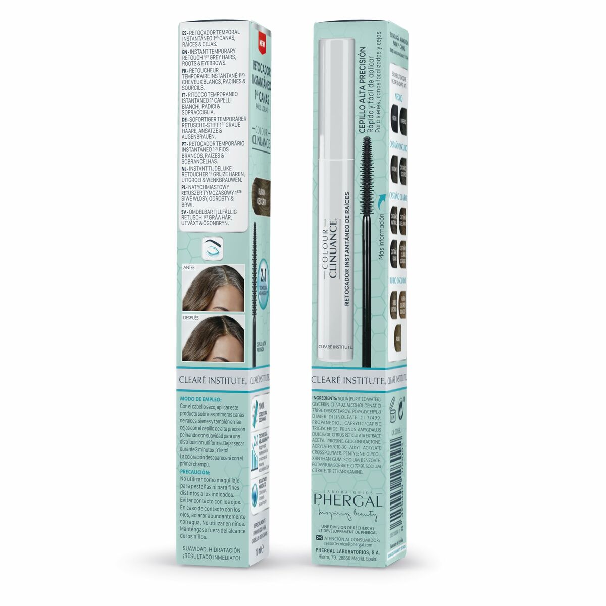 Eyebrow Tint Clearé Institute COLOUR CLINUANCE Dark Blonde 10 ml
