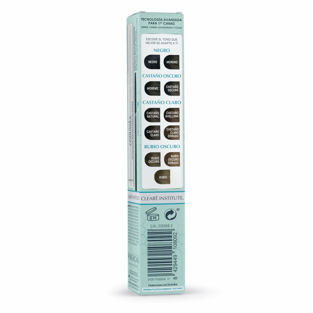 Eyebrow Tint Clearé Institute COLOUR CLINUANCE Dark Blonde 10 ml