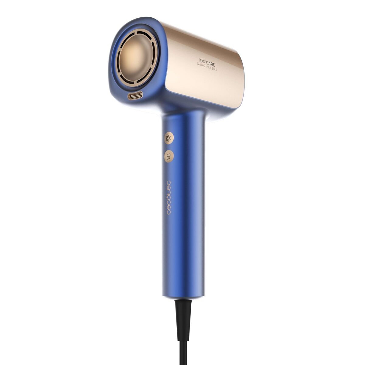 Cecotec Hair Dryer DryGlam Nano Plasma Blue 1600W Ionic Silent Blue