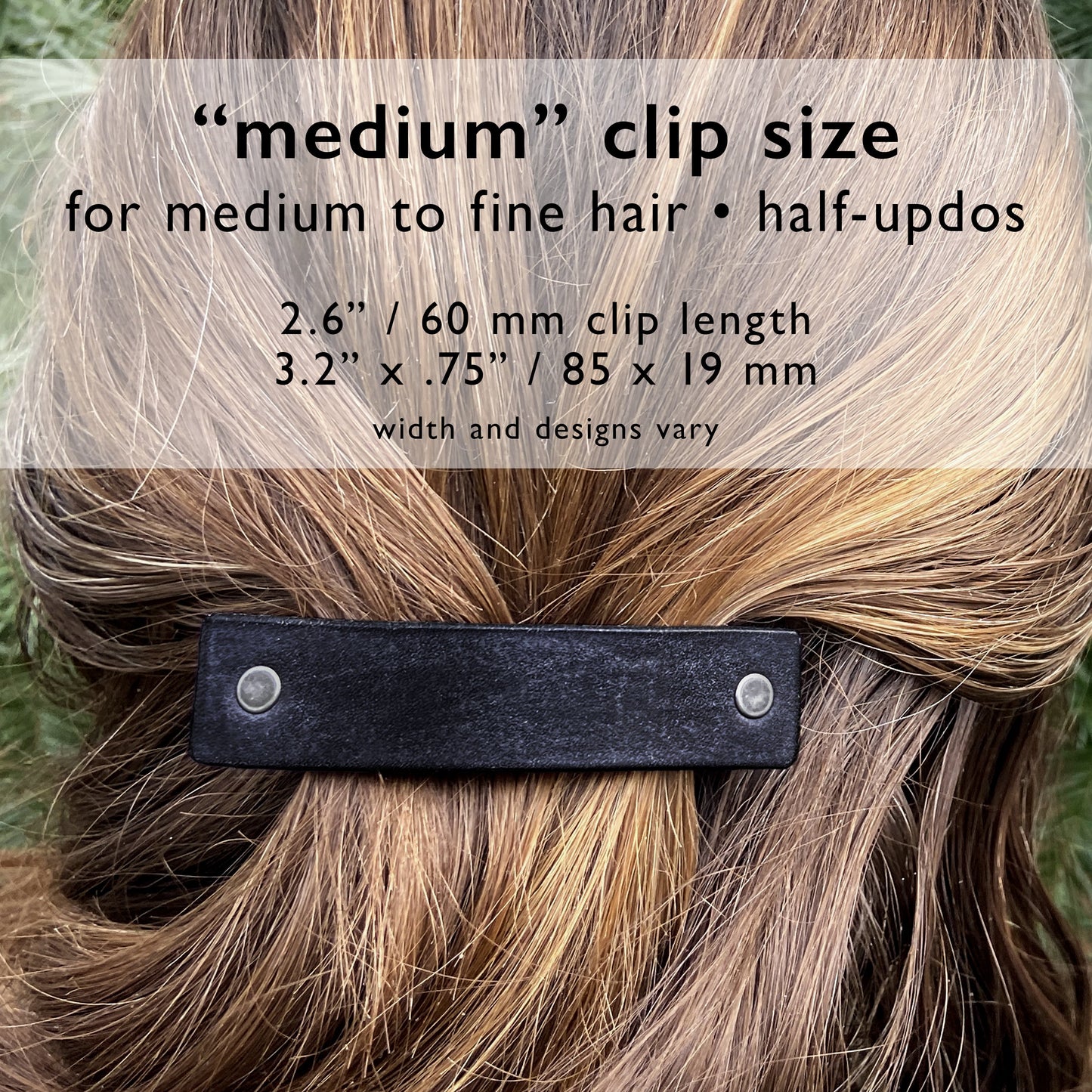 Silver Daisies Hair Clip