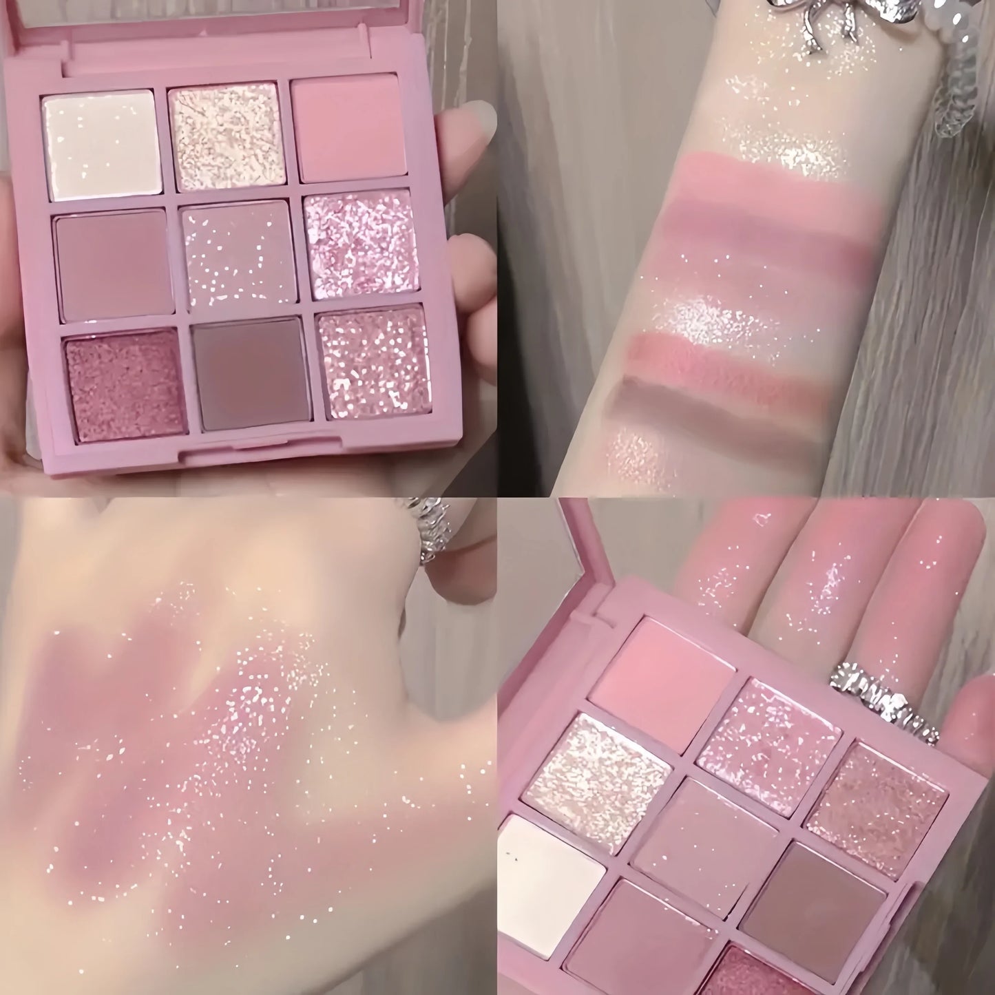 9 Color Smokey Eyeshadow Palette Waterproof