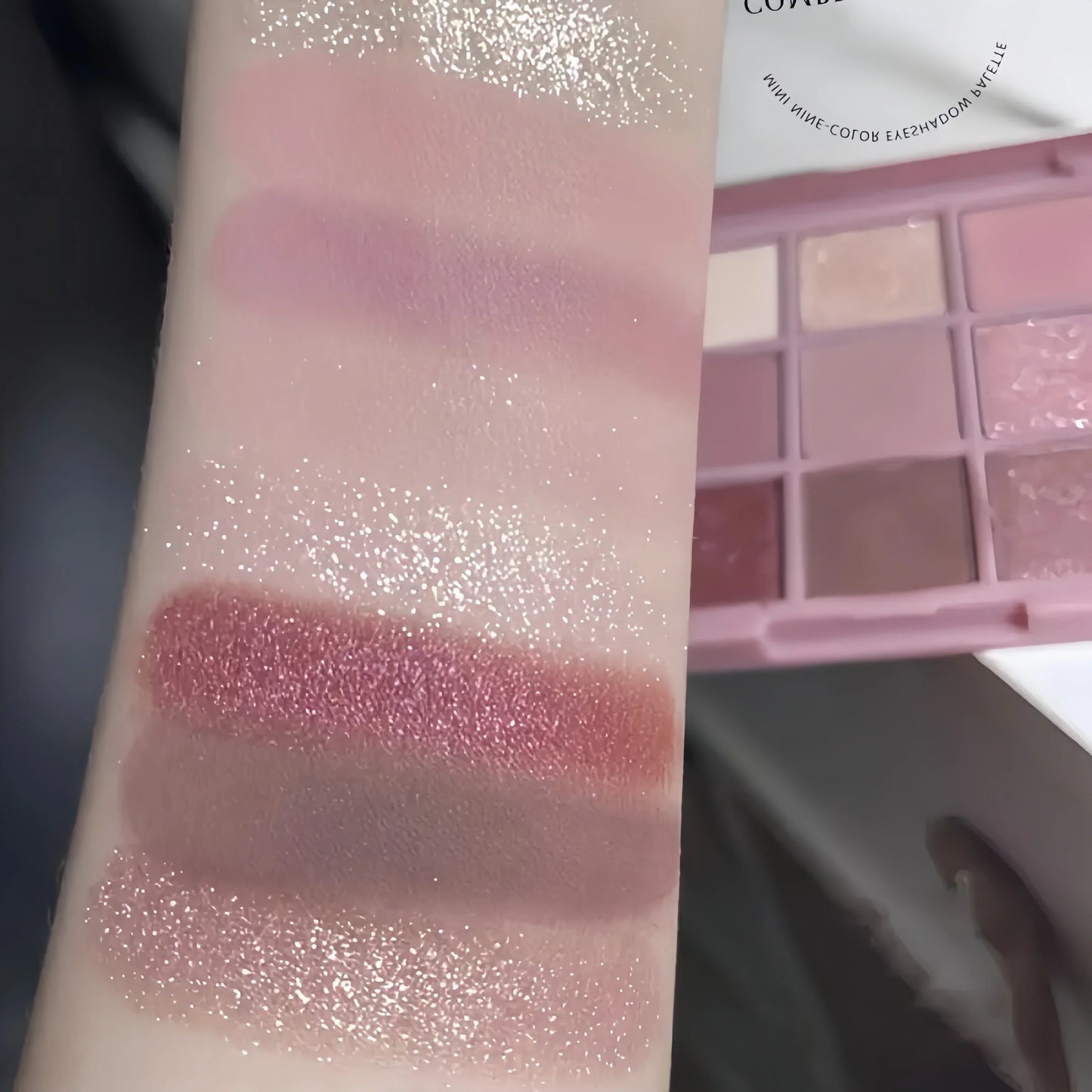 9 Color Smokey Eyeshadow Palette Waterproof