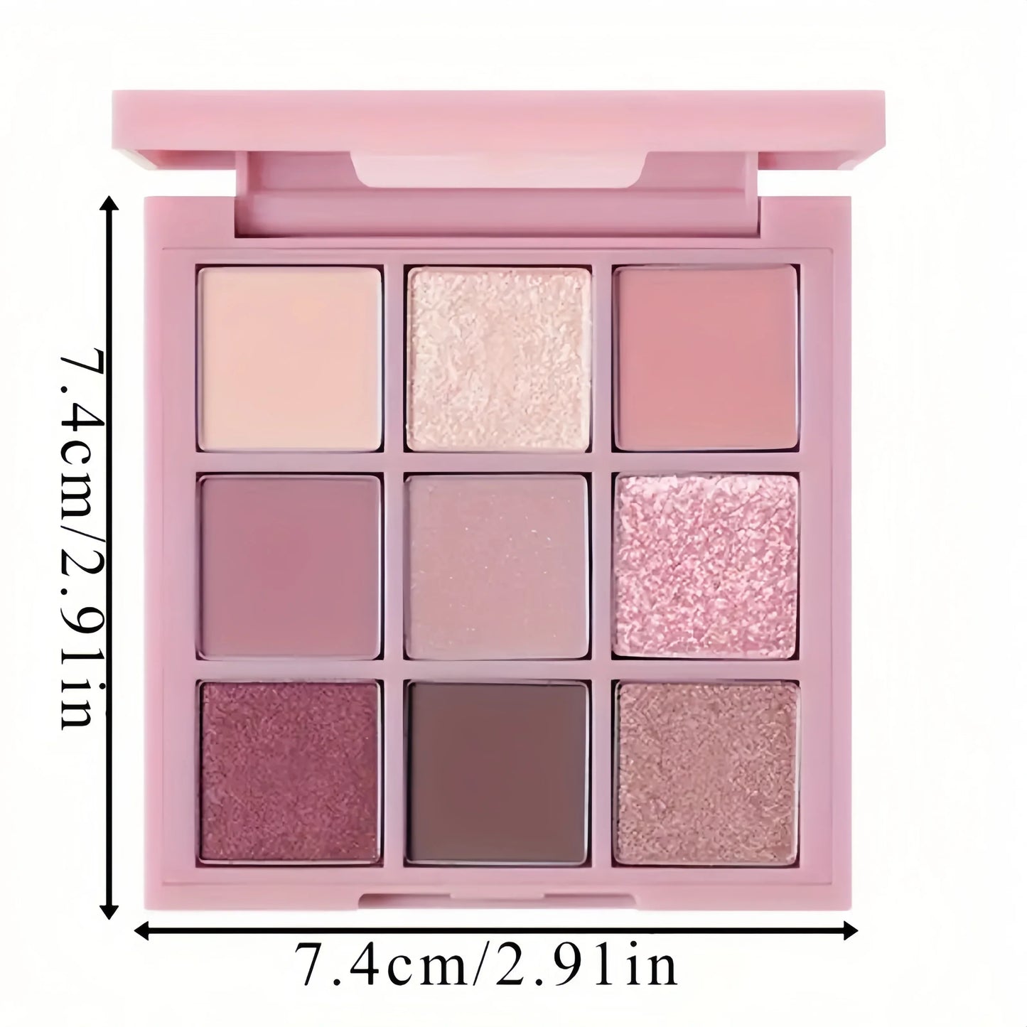 9 Color Smokey Eyeshadow Palette Waterproof