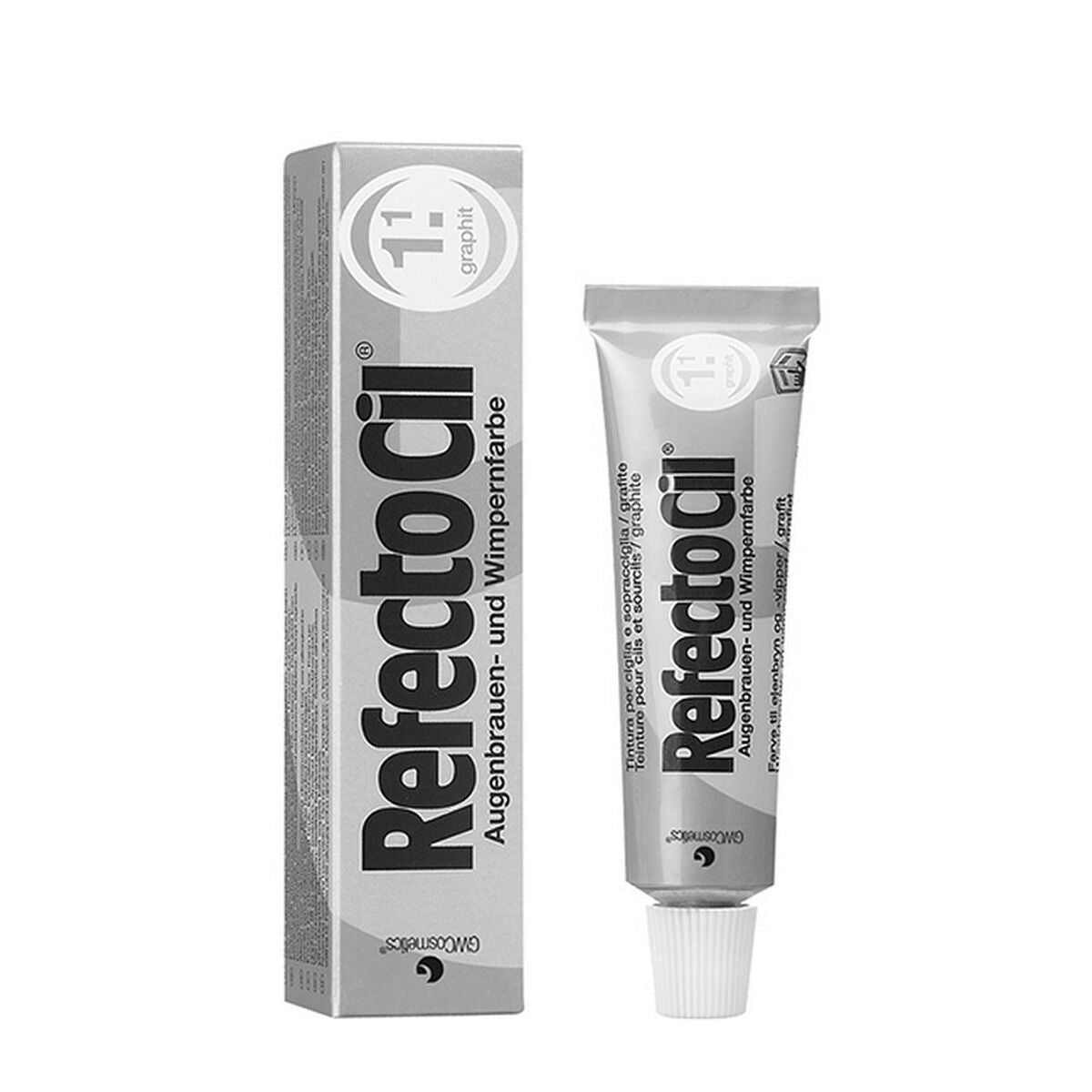 Eyebrow Tint Fama Fabré Eyelash And Eyebrow Tint Nº 1.1-Graphite 15 ml