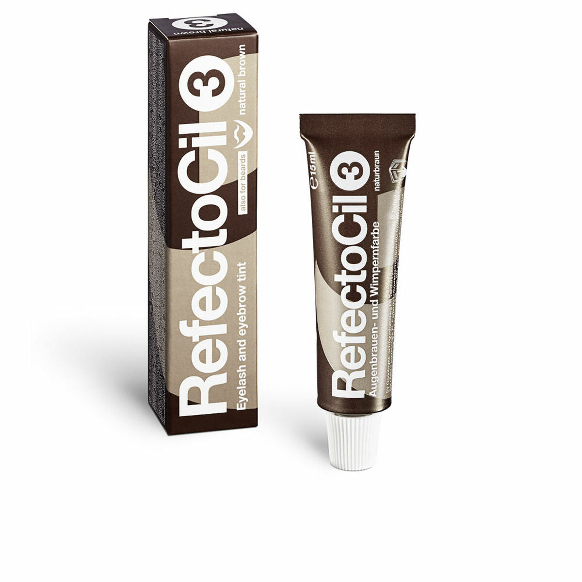 Eyelash Dye RefectoCil Eyelash And Eyebrow Tint Nº 3 Nº 3-Brown 15 ml