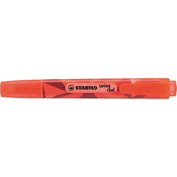 Marker tip highlighter, STABILO, Rosu (275/40)
