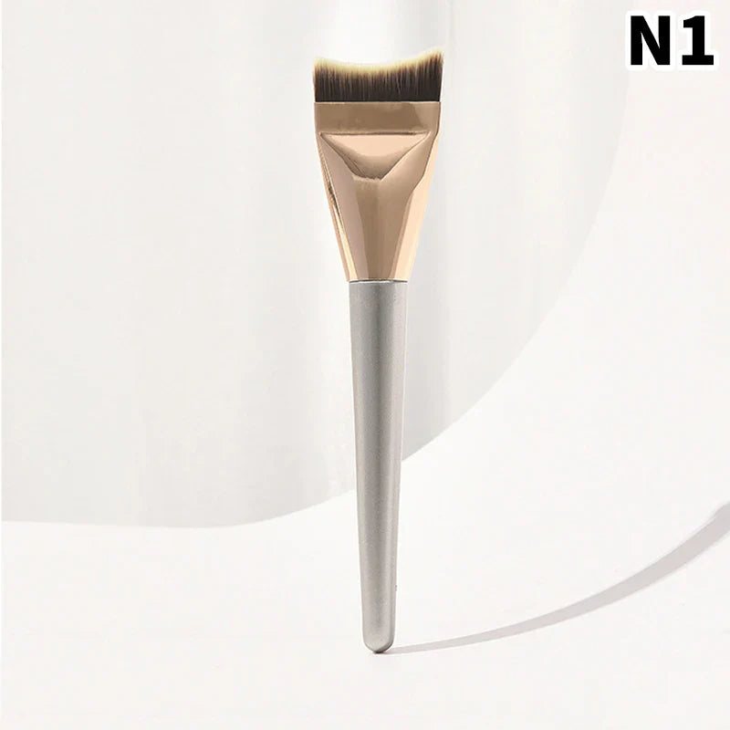Angle Foundation Brush Makeup Palette Set