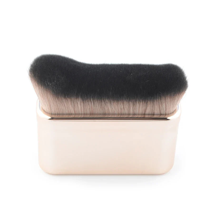 Angled Bronzer Makeup Brush Portable Handle
