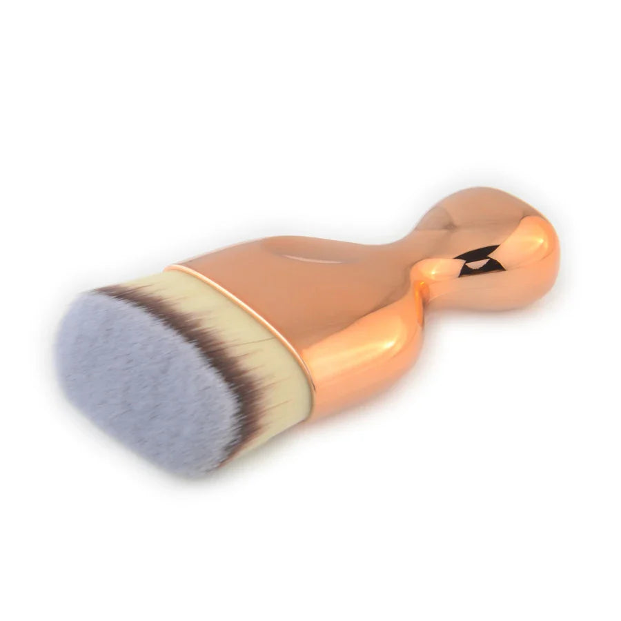 Angled Bronzer Makeup Brush Portable Handle
