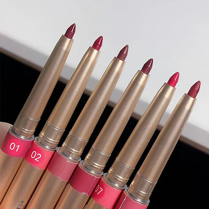 Auto Rotate Red Lip Liner Pencil