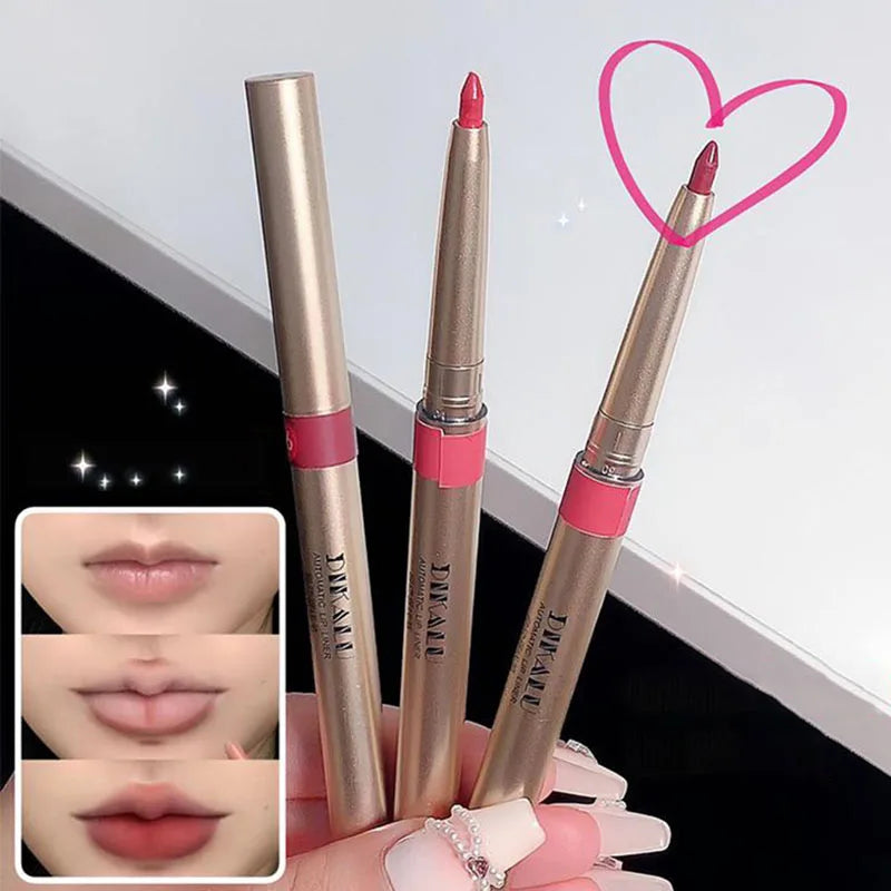 Auto Rotate Red Lip Liner Pencil