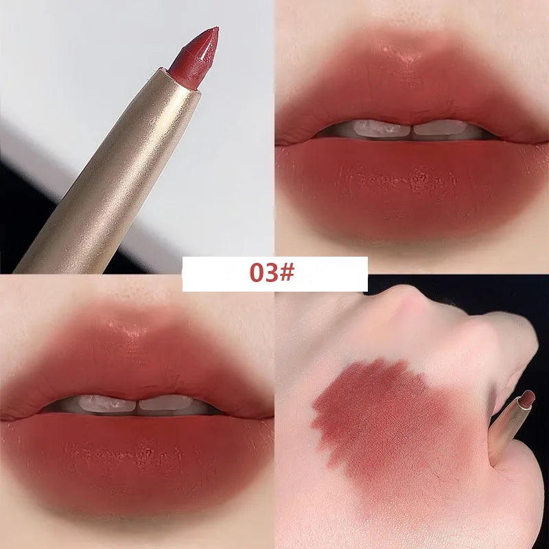 Auto Rotate Red Lip Liner Pencil