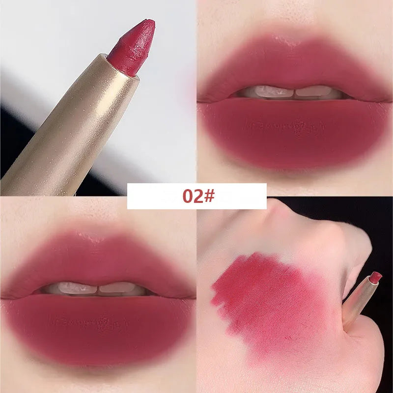 Auto Rotate Red Lip Liner Pencil