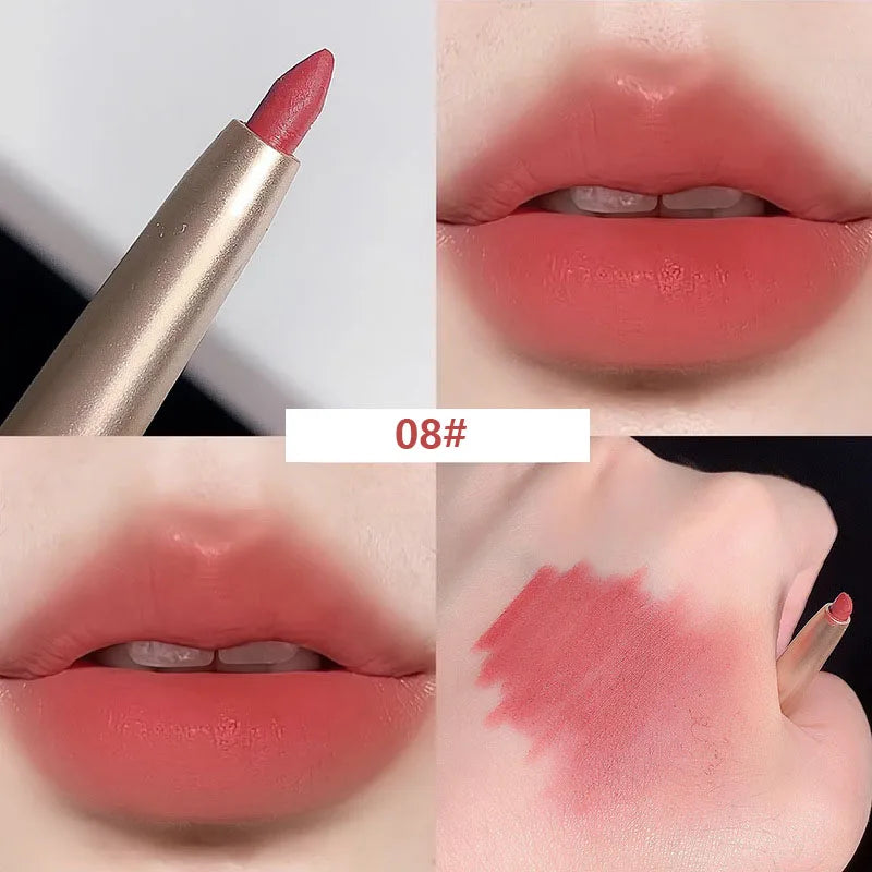 Auto Rotate Red Lip Liner Pencil