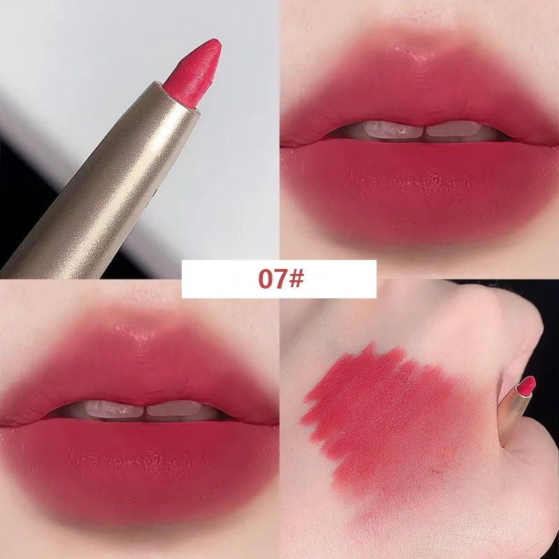 Auto Rotate Red Lip Liner Pencil