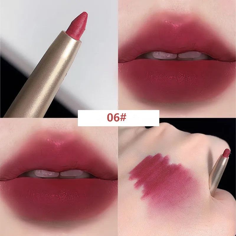 Auto Rotate Red Lip Liner Pencil