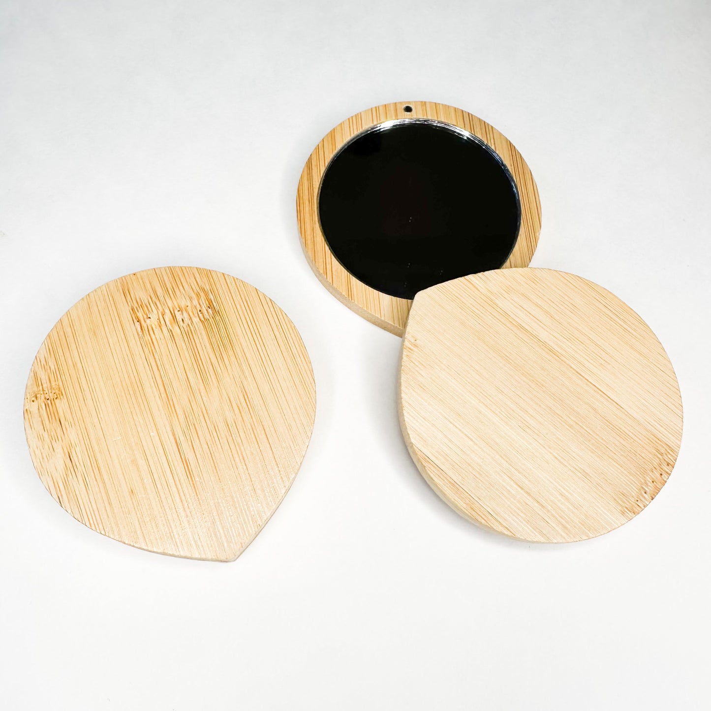 Plastic-Free Bamboo Makeup Mirror