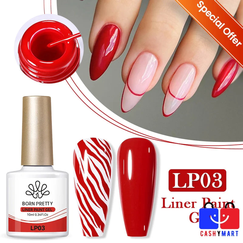 BORN PRETTY 10ml Jelly Nude Gel Nail Polish