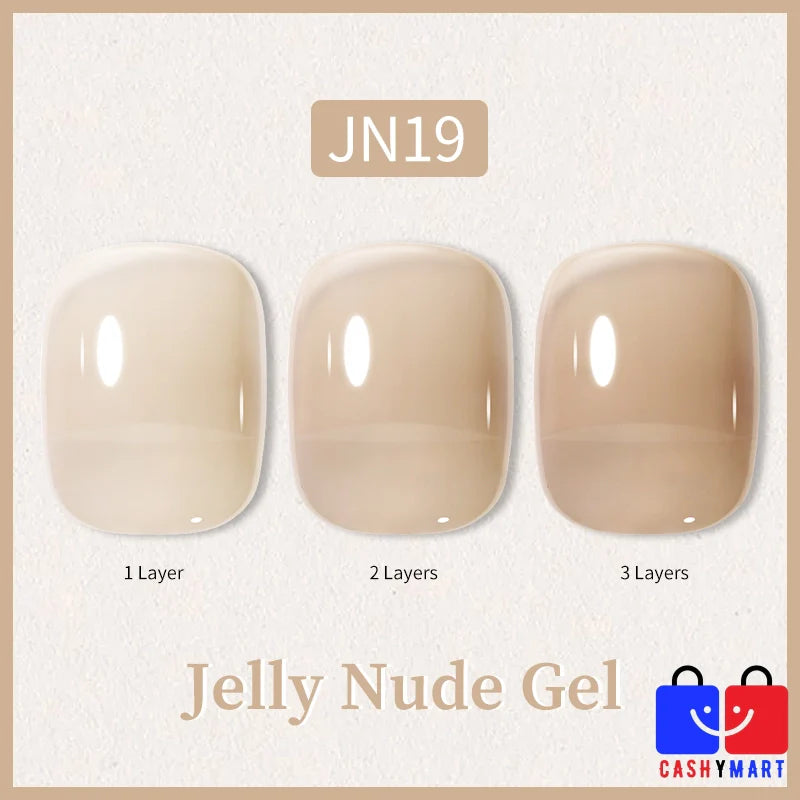 BORN PRETTY 10ml Jelly Nude Gel Nail Polish