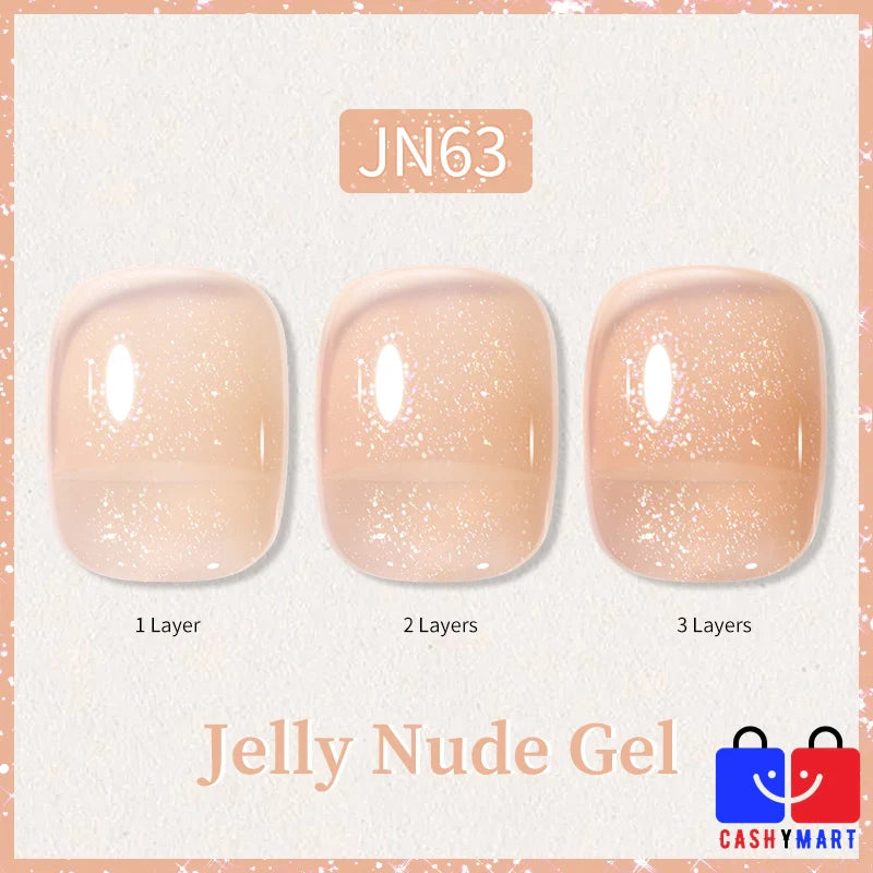 BORN PRETTY 10ml Jelly Nude Gel Nail Polish