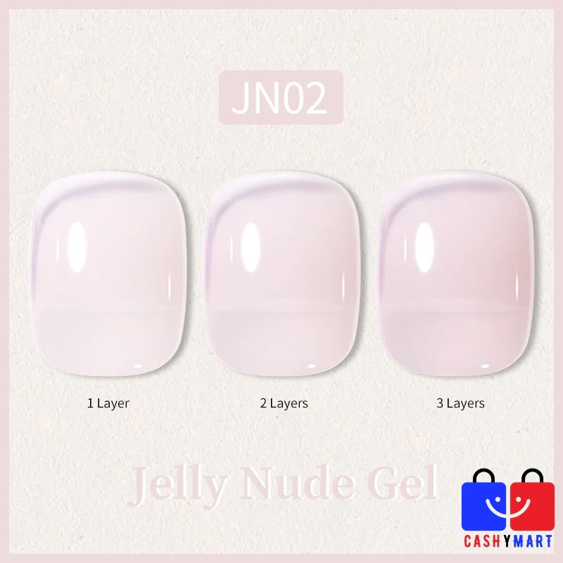 BORN PRETTY 10ml Jelly Nude Gel Nail Polish