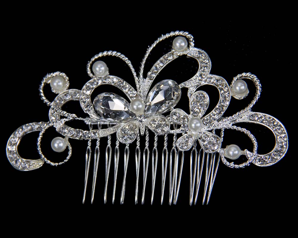 Bridal hair comb headpiece buy online in Australia BR20