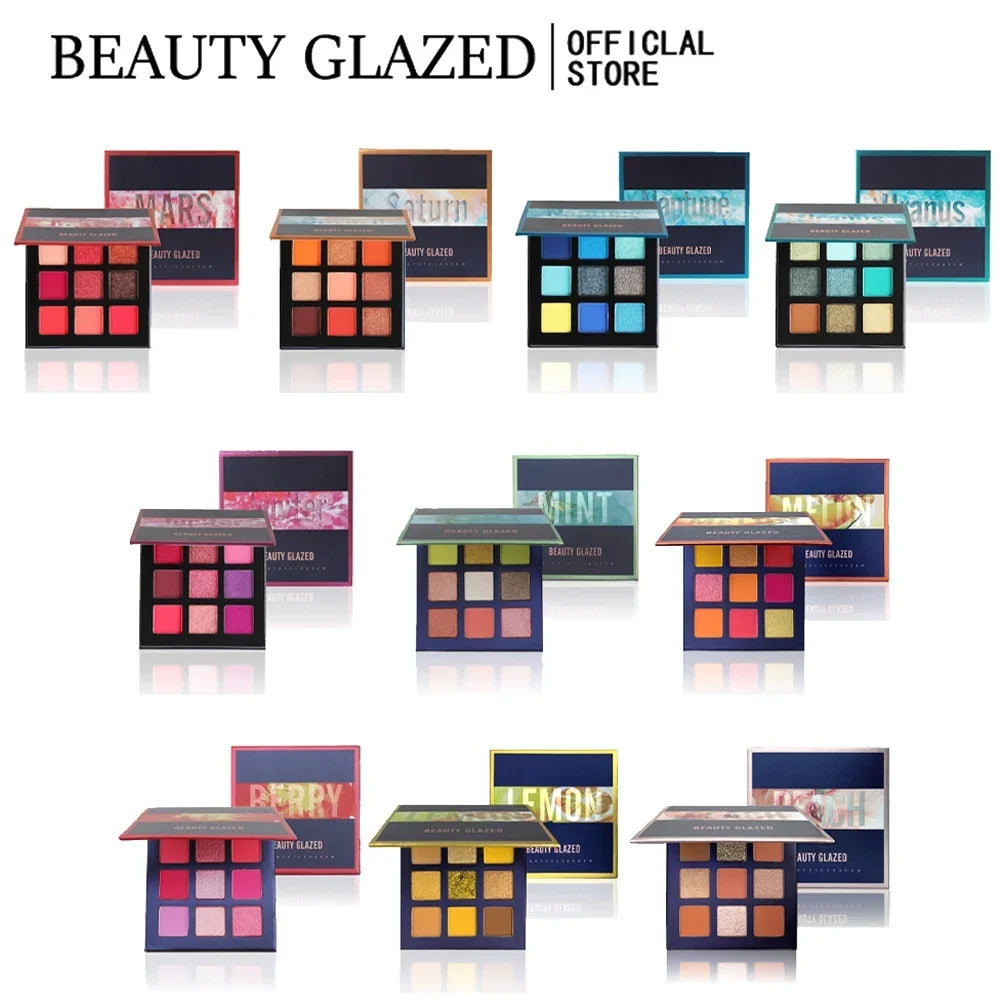 Beauty Glazed 9 Color Eyeshadow Palette