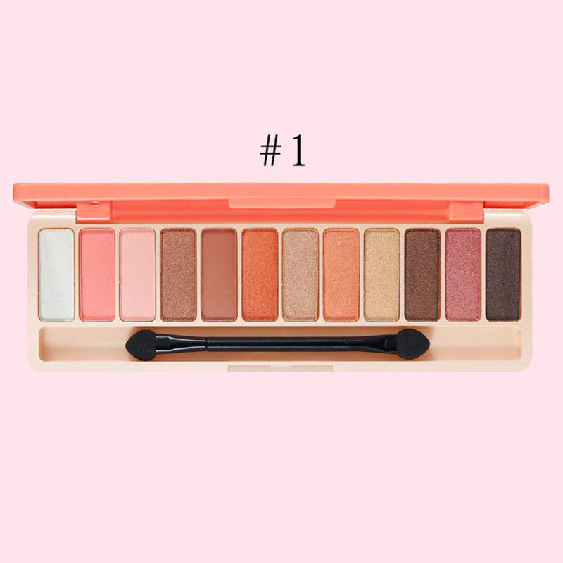 Beginner's 12-Color Nude Eyeshadow Palette