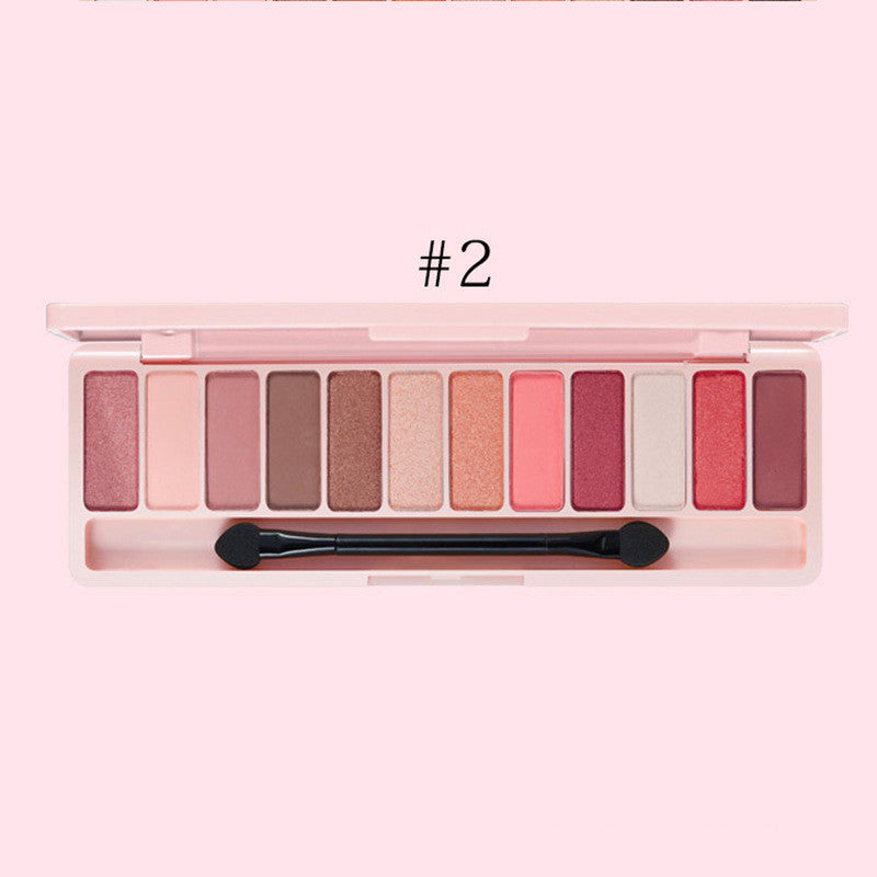 Beginner's 12-Color Nude Eyeshadow Palette