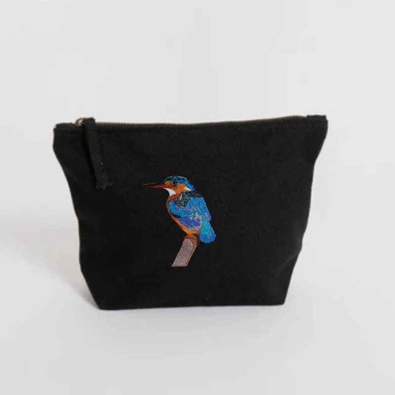 Malachite Kingfisher Makeup Bag