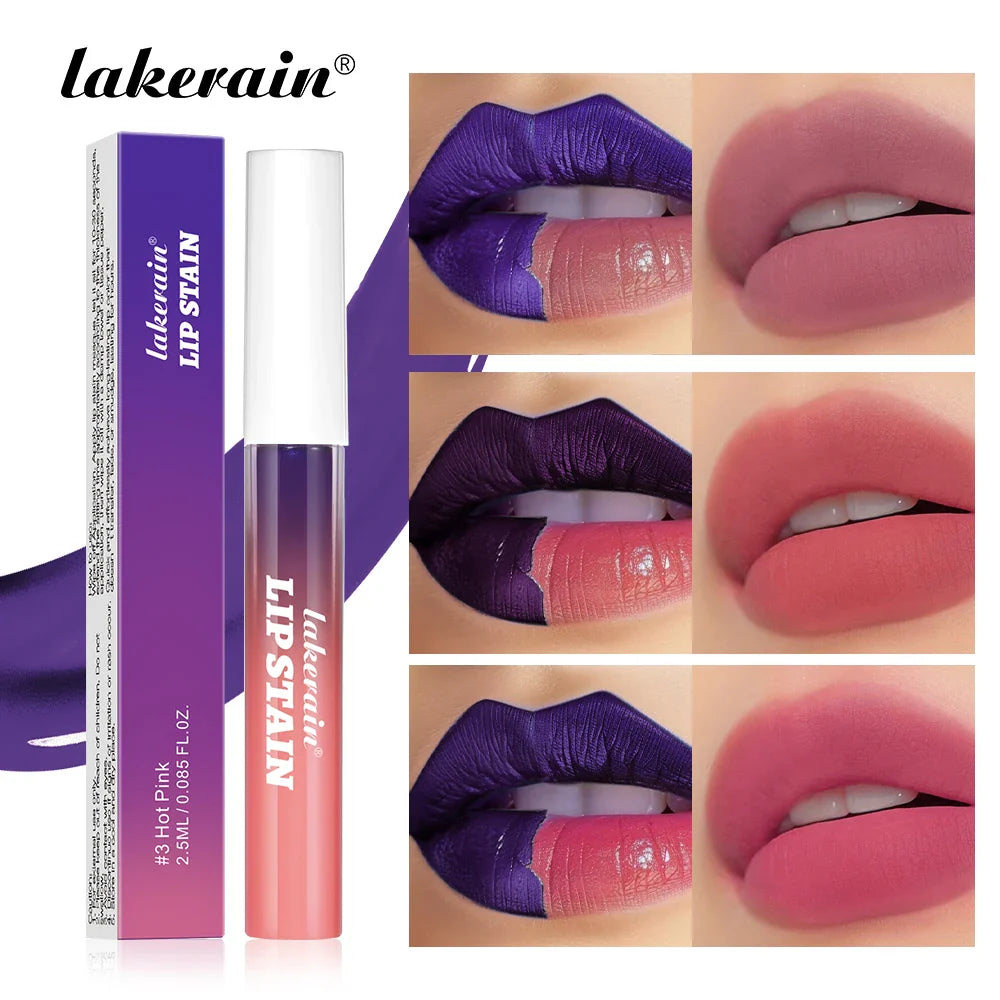 Blading Lip Gloss Peel and Stick Set Waterproof Pink Lip Gloss