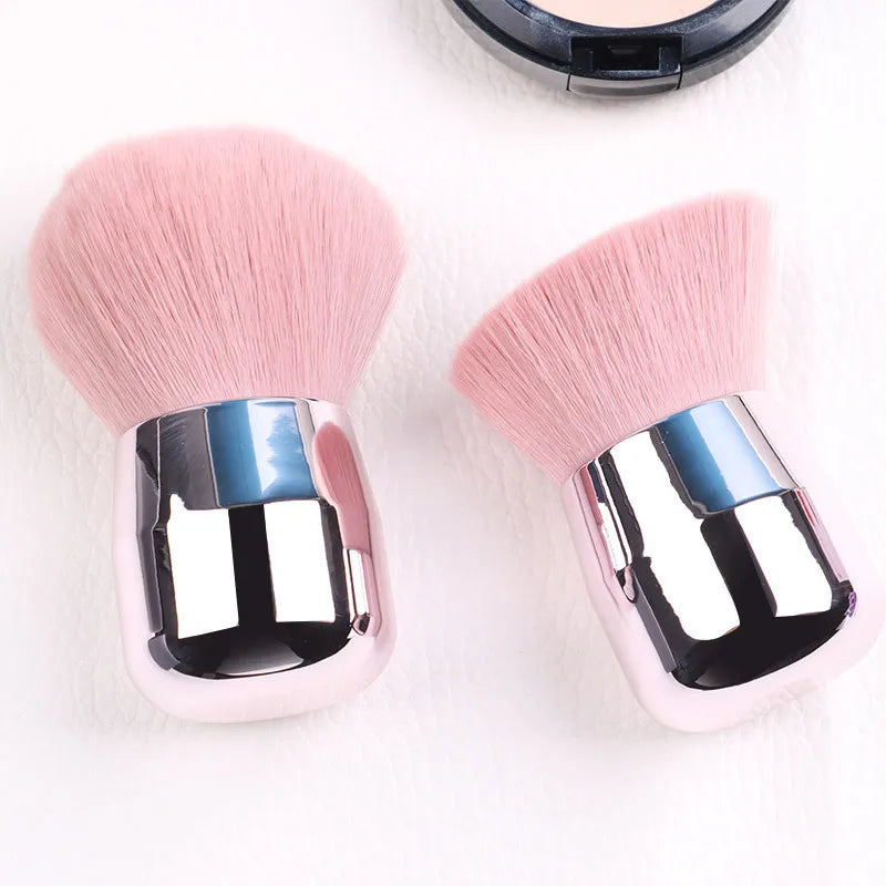 CALIYI Mini Fluffy Loose Powder Blush Brush Set