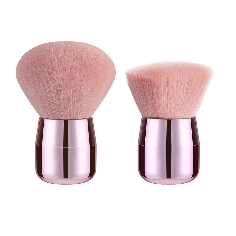 CALIYI Mini Fluffy Loose Powder Blush Brush Set
