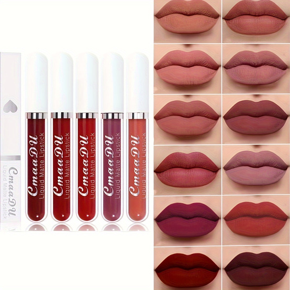 CMAADU Matte Liquid Lipstick