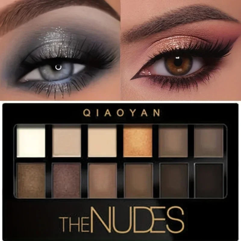 Cashymart Professional 12 Colors Eyeshadow Palette