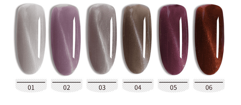 Cat's Eye Glue Nail Polish Set