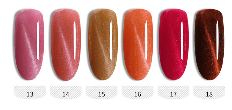 Cat's Eye Glue Nail Polish Set