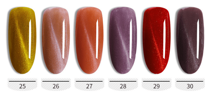 Cat's Eye Glue Nail Polish Set