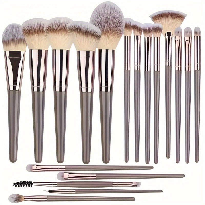 Champagne Luxe Makeup Brush Set
